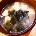 ハグラ's cooksnap of when they made ウェイパーとお豆腐の優しいスープ.