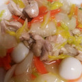 きなこきなこ's cooksnap of when they made 鶏モモ肉と白菜の中華炒め.
