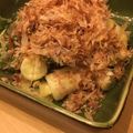 うのみん's cooksnap of when they made 長ねぎの天ぷらおかかのせ♪.