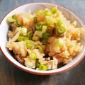 ふか谷's cooksnap of when they made ぐっさんチャーシューと玉葱の炊き込みご飯.
