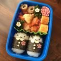 minch＊＊'s cooksnap of when they made 卒園おめでとう♪くまちゃんの俵おにぎり.