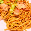 クックSG4UXE☆'s cooksnap of when they made 調味料２つ 本格中華の焼きそば.
