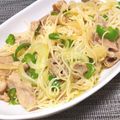 あゃぶぅ's cooksnap of when they made 冷蔵庫の余り物で！そうめんチャンプルー.