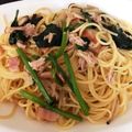 うなちゃん！'s cooksnap of when they made バター風味ツナとほうれん草のパスタ♡.