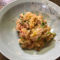 Kaoruby's cooksnap of when they made 美味しい✨ネギ明太子炒飯.