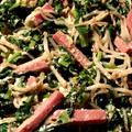 ame-ikuru's cooksnap of when they made 【簡単】豆苗とスパムのさっぱり炒め.