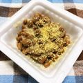 らて♪'s cooksnap of when they made 納豆にちょい足し（粉チーズ編）.