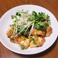 ☆Mamameru's cooksnap of when they made 簡単節約晩ごはん④厚揚げのサンマ蒲焼缶味.