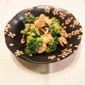 RIEK♡K♡'s cooksnap of when they made ブロッコリーと豚こま肉deおかずサラダ.