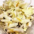 tomitomico's cooksnap of when they made 超簡単！白菜の芯で！柚子と塩昆布浅漬け.