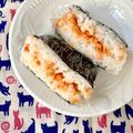 ふたごゆき's cooksnap of when they made 自己流おにぎらず★海苔少なめ.