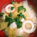 ムーミン☆ママ's cooksnap of when they made ちくわでだし味アップ！白菜の味噌汁.