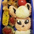 ☆なれ☆'s cooksnap of when they made ポケモンキャラ弁＊ブースター.
