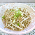 はらぺこしろうさぎ's cooksnap of when they made モヤシごま油炒め.