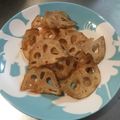 ☆こまっと☆'s cooksnap of when they made 簡単 レンコンチップス.
