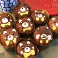 らおうママ's cooksnap of when they made ホワイトデーにも♡くまさんカップケーキ.