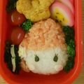 プーーすけ's cooksnap of when they made キャラ弁 ツムツム アリエル.