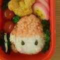 プーーすけ's cooksnap of when they made キャラ弁 ツムツム アリエル.