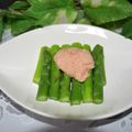 mielle's cooksnap of when they made 【簡単】アスパラ明太マヨ.