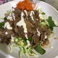 クック88OPFH☆'s cooksnap of when they made キャベツがとまらない定食屋の焼き肉サラダ.