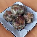 宮ちゃんママ's cooksnap of when they made 簡単・節約☺生姜と青海苔の豚こまボール.
