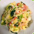 クック72GU2X☆'s cooksnap of when they made 春キャベツとカニカマと卵のご馳走サラダ.
