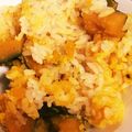 ちゃぴゆき's cooksnap of when they made 簡単！カボチャご飯♪今すぐできる炊飯器で.