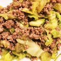 ぶっちー☆☆'s cooksnap of when they made キャベツとひき肉のみそ炒め　大量消費！.