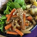 梅乃花おり's cooksnap of when they made ☆ヤーコンと人参のきんぴら☆.