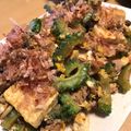 クックB82DPQ☆'s cooksnap of when they made ゴーヤチャンプル.