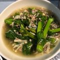 みちゅりんの部屋's cooksnap of when they made 菜の花と豚肉のあんかけ.