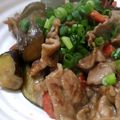 こじま･ジョフロワ's cooksnap of when they made 豚肉とナスの味噌炒め.