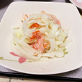 まこはこたつでみかん's cooksnap of when they made 大根とカニかまのマヨネーズ和え.