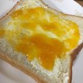 ネギがお好き's cooksnap of when they made クリームチーズとみかんジャムのトースト.