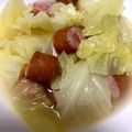 04eri08's cooksnap of when they made 簡単！キャベツとウインナーのスープ.