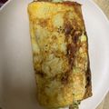 ❥❥yuyu's cooksnap of when they made 納豆・チーズ入りキャベツのオムレツ.