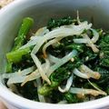 さざんか©'s cooksnap of when they made 春菊のゴマ味噌和え.