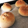 クックパターン's cooksnap of when they made 少し糖質オフ ふすま全粒粉パン クリチ.