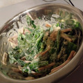 きょとん's cooksnap of when they made ハムと菜の花のわさびマヨネーズサラダ.
