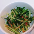 みかんうどん131's cooksnap of when they made 簡単！春菊と桜海老の胡麻和え.