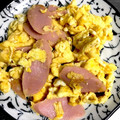 夕飯は６時です's cooksnap of when they made 魚ニソと卵マヨ炒め☆簡単１品.