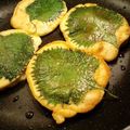 yuka618's cooksnap of when they made 大葉香る♪なめ茸と豆腐のフワフワ焼.