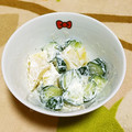 やっぺ841's cooksnap of when they made りんごときゅうりのマヨネーズ和え☆.