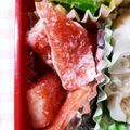 えつエツ's cooksnap of when they made お弁当にキレイで簡単カニかまカリカリ焼き.