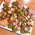 アルモンタン's cooksnap of when they made 松竹梅プチクッキー.