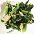 テンシのブログ's cooksnap of when they made 春菊とツナの塩炒め.