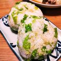 ⭐とっくん⭐'s cooksnap of when they made わさび菜の胡麻おにぎり.