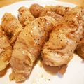 Biss's cooksnap of when they made やみつき！ごま油が香る☆大根の豚巻き☆.