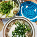 cocoりえ's cooksnap of when they made 増し増しWネギと長芋のこぶおろし鍋.