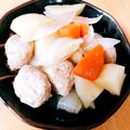 komomokomo's cooksnap of when they made あごだしつゆで、肉じゃが.
